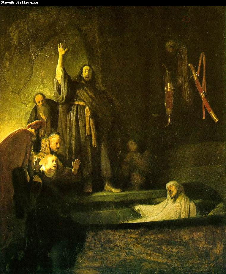 REMBRANDT Harmenszoon van Rijn The Raising of Lazarus